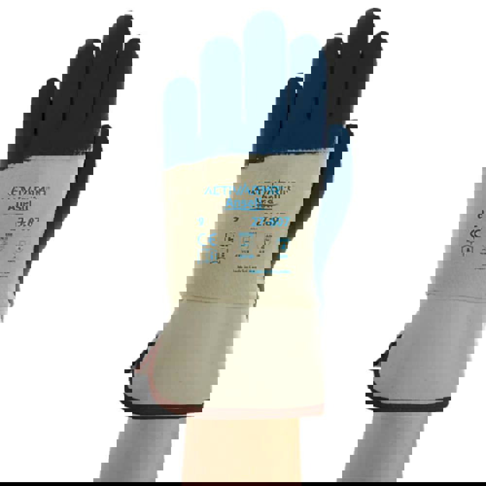 Series 27-607 General Purpose Work Gloves: Nitrile-Coated Cotton & Jersey